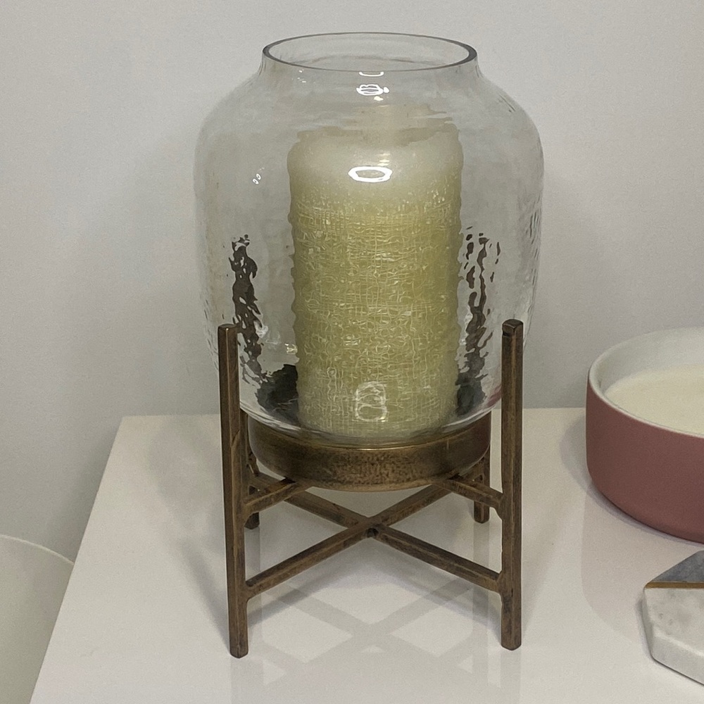 Bronze Candle Holder Decor
